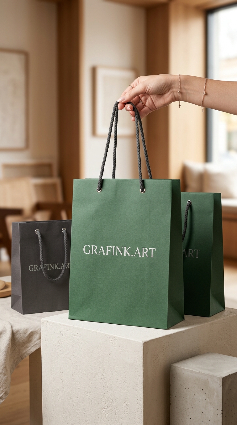 Sacolas personalizadas luxo Grafink.art
